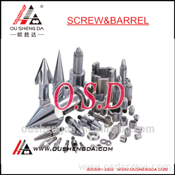 Screw and barrel for extruder / single screw extruder screw barrel